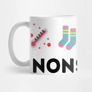 Nonsense - chicken pox socks clothes pop quiz - sabrina carpenter inspired Mug